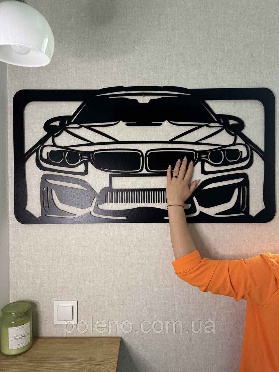 Декоративное панно, картина авто BMW