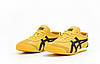 Чоловічі кросівки Asics Onitsuka Tiger Mexico 66 Yellow Black Жовті Кеди Асікс Оніцука шкіра замша весна літо, фото 5
