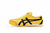 Чоловічі кросівки Asics Onitsuka Tiger Mexico 66 Yellow Black Жовті Кеди Асікс Оніцука шкіра замша весна літо, фото 3