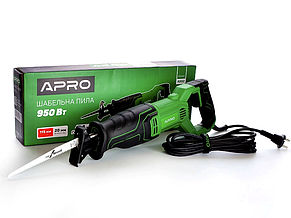 Пила шабельна мережева 950Вт різ 115 мм APRO R950 (899341), фото 3