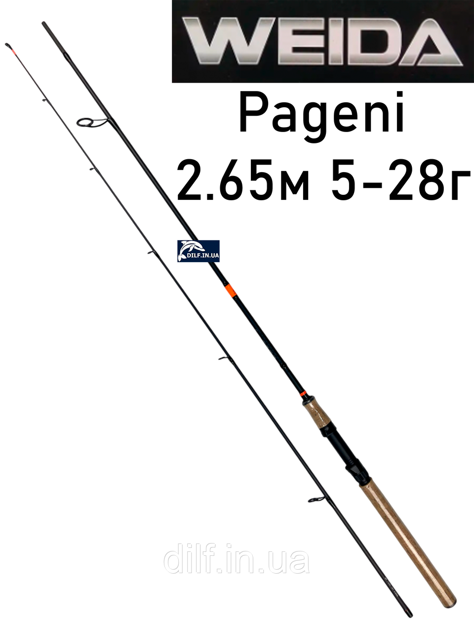 Спінінг WEIDA Pageni 2.65 м (5-28 г), фото 1