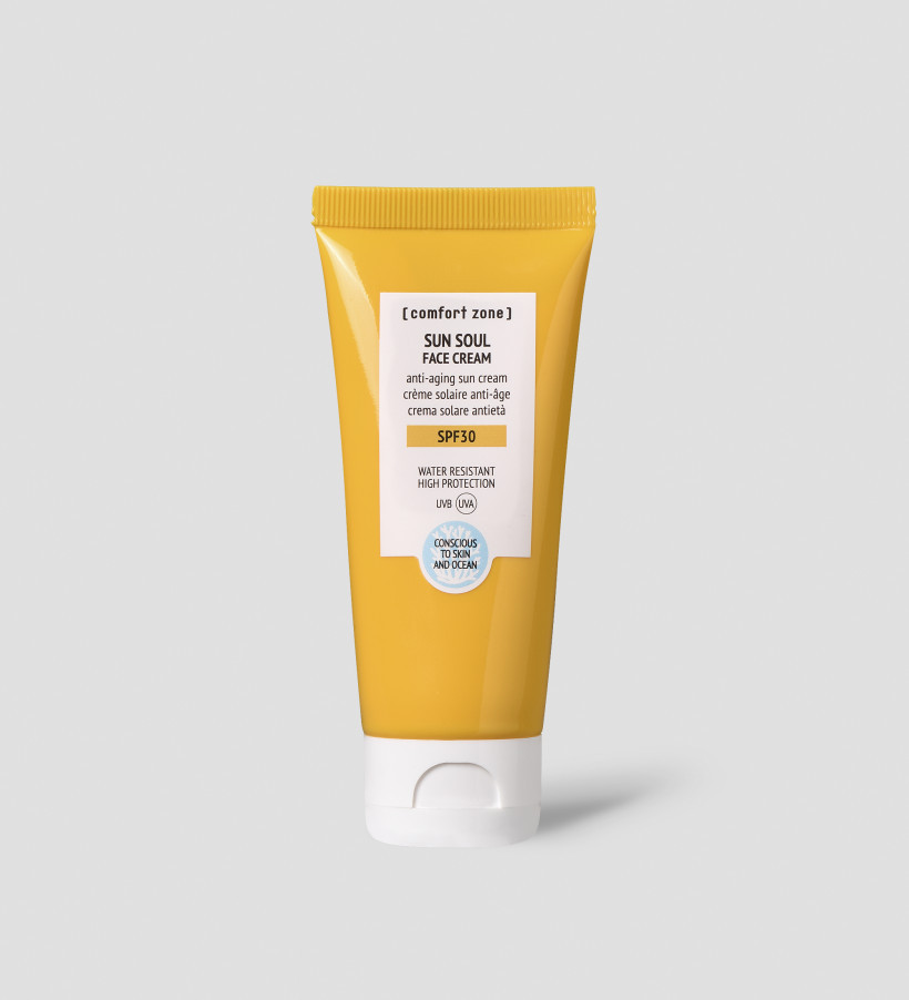Comfort Zone SUN SOUL FACE CREAM SPF30 — АНТИ ГРАСНИЙ СОНЦЕЗАХИСТНИЙ КРІМ ДЛЯ ЛІЦА SPF30 60 ml