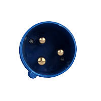 Вилка силова 3x16 2P+PE, 16А, 220-250 В, IP44