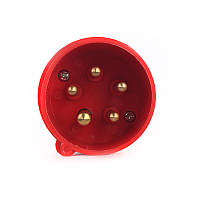 Вилка силова 5x32 3P+PE+N, 32 A , 380-415 В, IP44