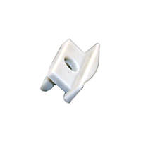 Заглушка для профілю 20,9*6,8 мм, білий