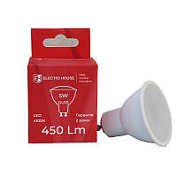 LED лампа MR16  5Вт GU10 4100К 450 Лм 165-265 В