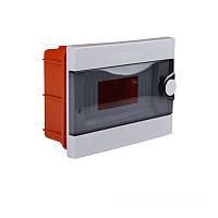 Бокс модульний пластиковий для 9  модулів, вбудований монтаж