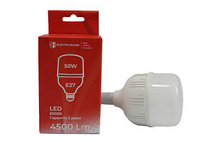 LED-лампа Т120 50 Вт E27 6500 К 4500 Лм 165-265 В
