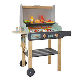 Дитячий дерев'яний гриль-барбекю Avko Е879 + аксесуари