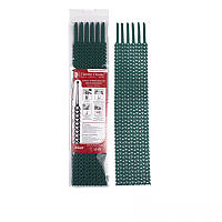 Хомут універальний багаторазовий 10х300 мм, 24 шт., зелений