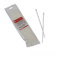 Стяжка кабельна 3х250 мм, 100 шт., білий