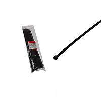 Стяжка кабельна 4х300 мм, 100 шт., чорний