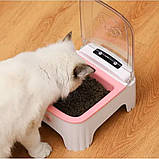 Автоматична годівниця для сухого та вологого корму Розумна автогодівниця для котів та собак з датчиком руху, фото 9
