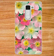 Силіконовий чохол бампер для LG K7 x210 з картинкою Квіти