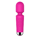 Вібратор мікрофон Малинового кольору, Стимулятор з вібрацією для клітора, Інтимні іграшки, фото 2