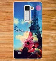 Силіконовий чохол бампер для LG K7 x210 з картинкою Paris