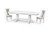 Стіл обідній Цезар 200-240 см (білий), фото 3