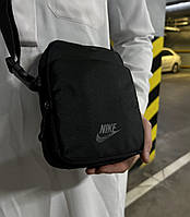 Чоловіча барсетка з тканини - повсякденна сумка з ременем через плече Nike