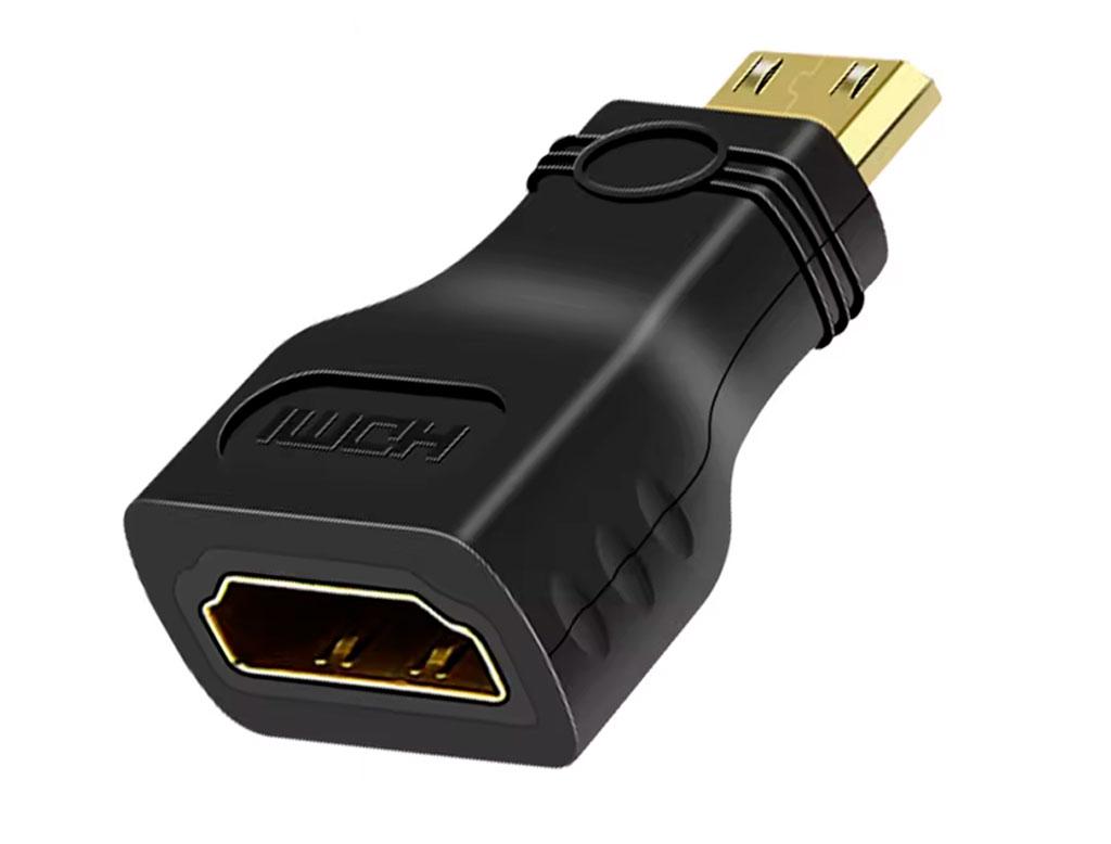Переходник mini HDMI M (папа) to HDMI F (мама)
