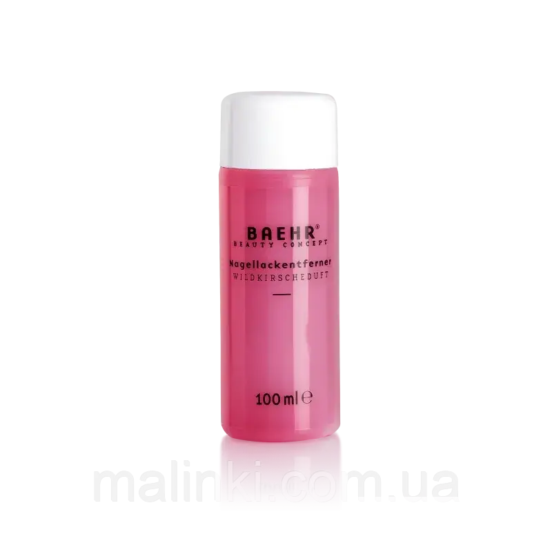 Рідина для зняття лаку Дика вишня Baehr Nagellackentferner, 100 мл, фото 1