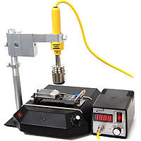 Інфрачервона паяльна станція TORNADO зі штативом і великим переднагрівачем (120 х 120 мм)