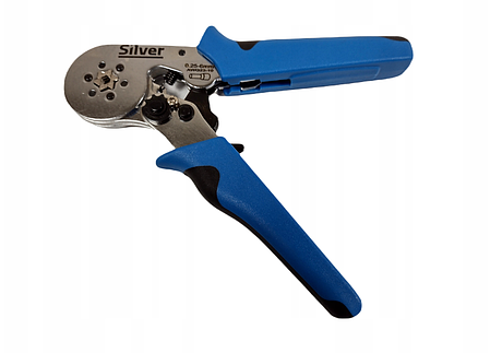 Кліщі для обтиску роз'ємів 0,25 до 6 мм2. Silver S11074, фото 1
