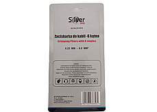 Кліщі для обтиску роз'ємів 0,25 до 6 мм2. Silver S11074, фото 3