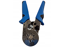 Кліщі для обтиску роз'ємів 0,25 до 6 мм2. Silver S11074, фото 4