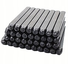 Клейма букв + цифровые 5 мм 36 шт STONER S12100, фото 3