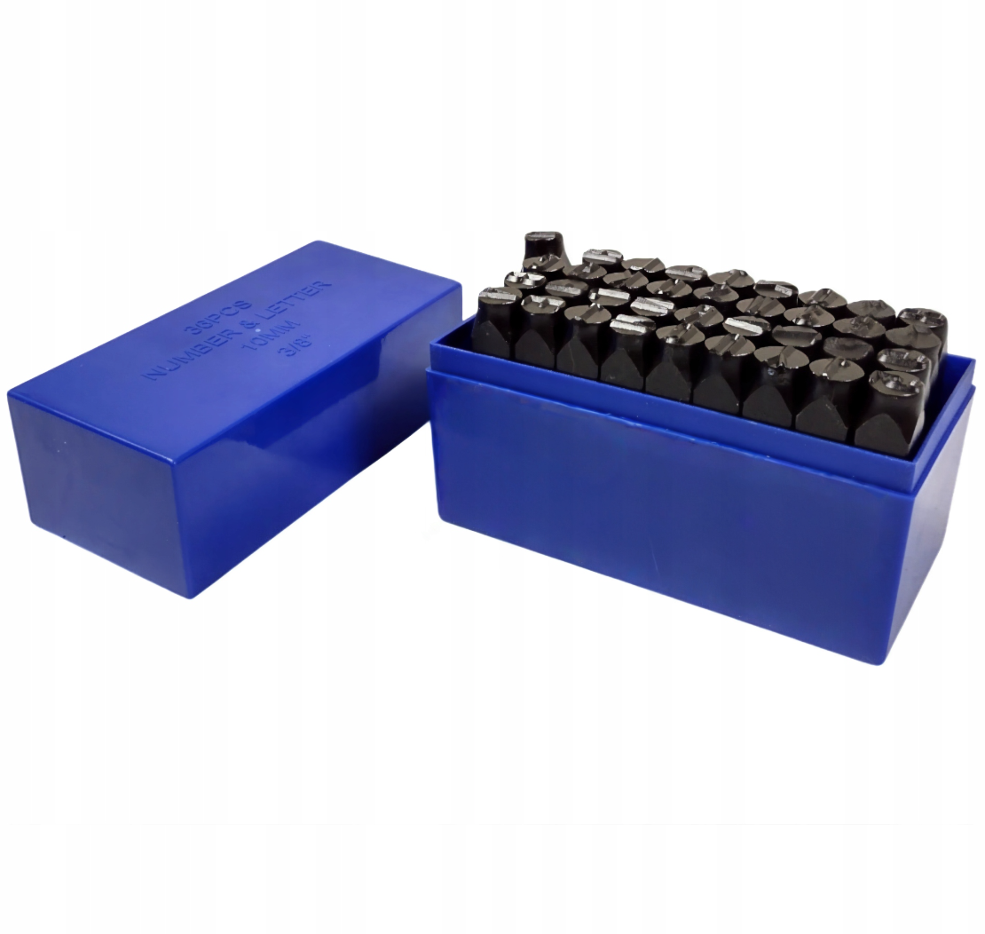 Клейма букв + цифрові 10 мм 36 шт. STONER S12103