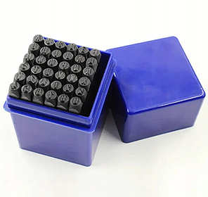 Клейма букв + цифровые 5 мм 36 шт STONER S12100, фото 1