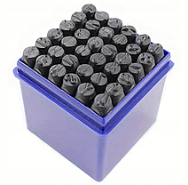 Клейма букв + цифровые 5 мм 36 шт STONER S12100, фото 4