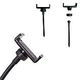 Світлодіодна кільцева RGB лампа MJ56 з пультом та штативом 2м кольорове студійне відеосвітло для фото відео, фото 9