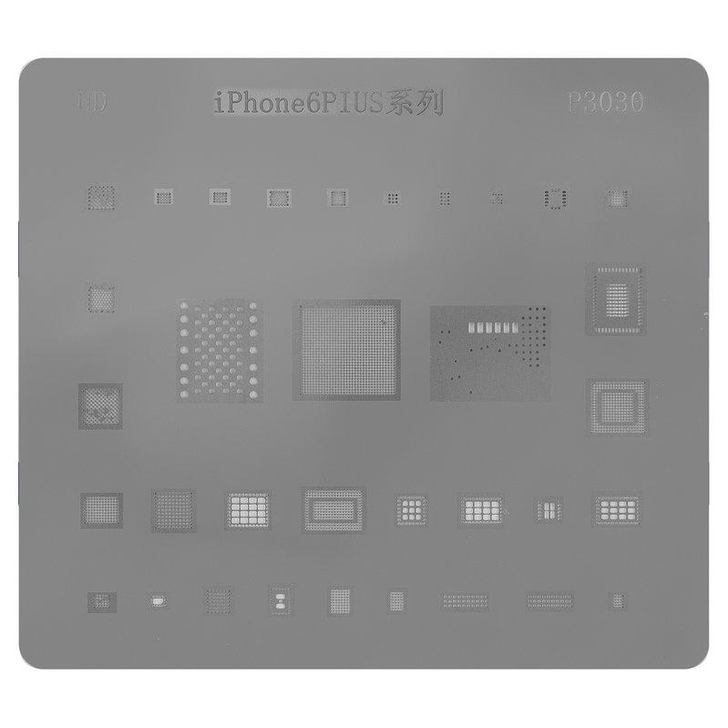 BGA-трафарет P3030 для мобільного телефона Apple iPhone 6 Plus, 34 в 1