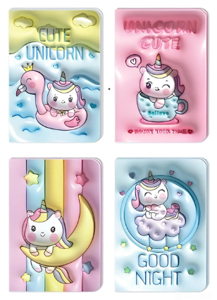 Блокнот 3D 130*183mm, 96л.Єдиноріг