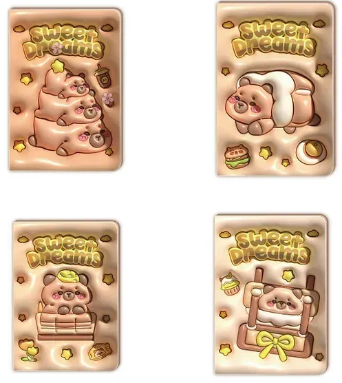 Блокнот 3D 130*183mm, 96л.Капібара