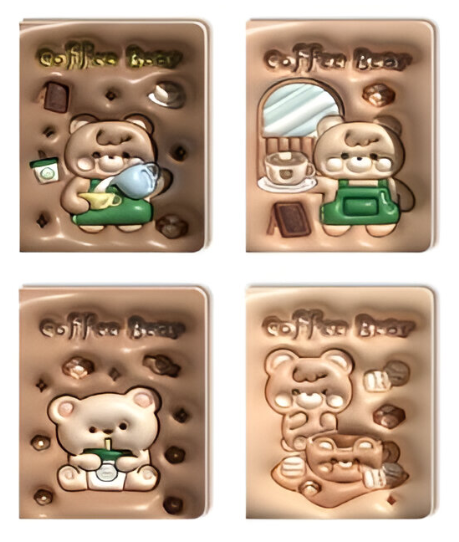 Блокнот 3D 130*183mm, 96л.Капучіно