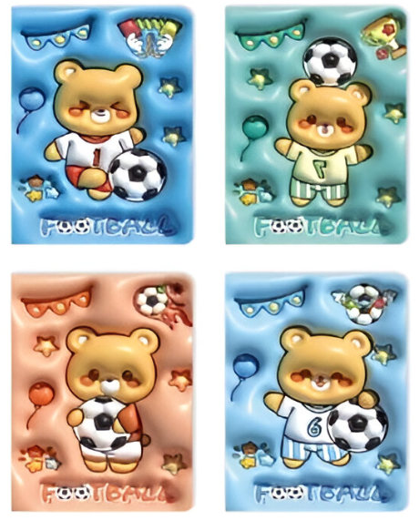 Блокнот 3D 130*183mm, 96л.Футболіст