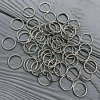 Кільце для бретелів 12 мм Нікель (50 шт./пач.)