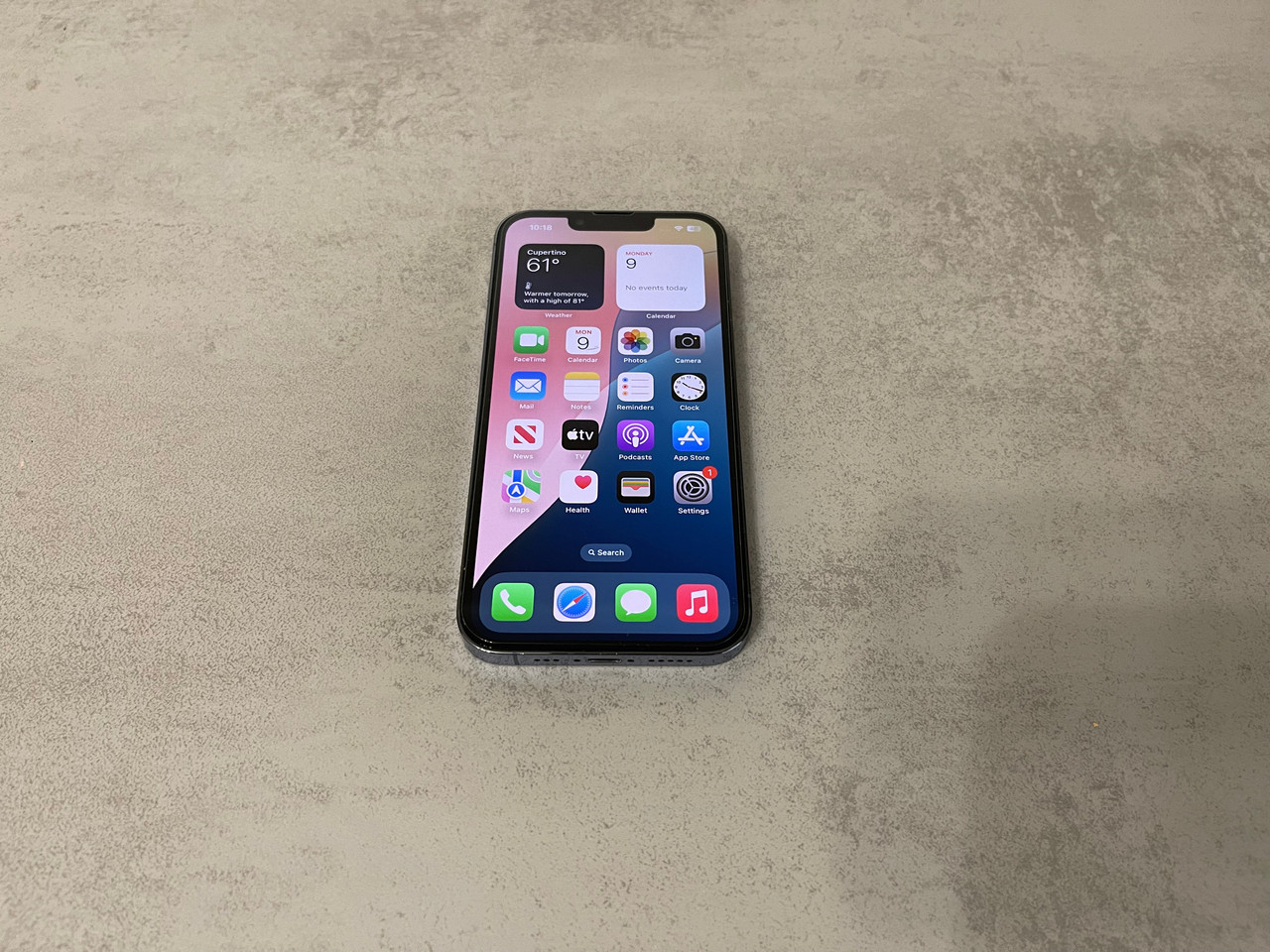Apple iPhone 13 Pro 128GB, MLR53LL/A, 6,1", 128GB, батарея 77%