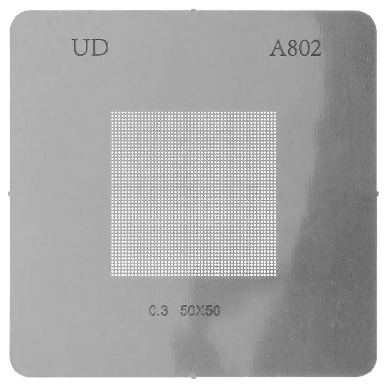 Універсальний BGA-трафарет A802, крок 0,3 мм, 50*50