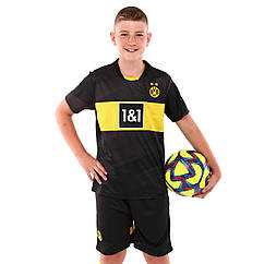 Форма футбольна дитяча Borussia Dortmund Боруссія SP-Planeta 4749 розмір S (22) зріст 120-125 см