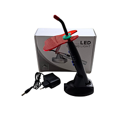 Стоматологічна бездротова фотополімерна лампа Curing Light LED чорний колір