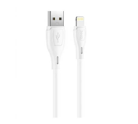 Кабель Hoco X61 Ultimate silicone Lightning (Білий), фото 3