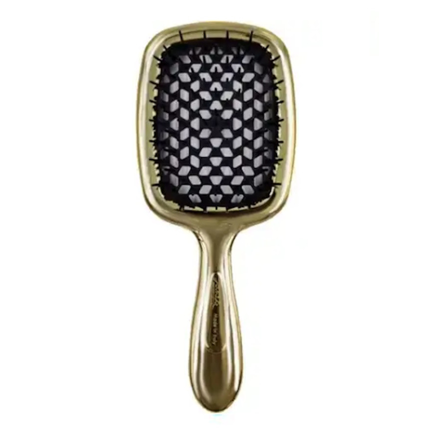 Щітка для Волосся Чорно-Золота Janeke Superbrush Black and Gold AUSP230