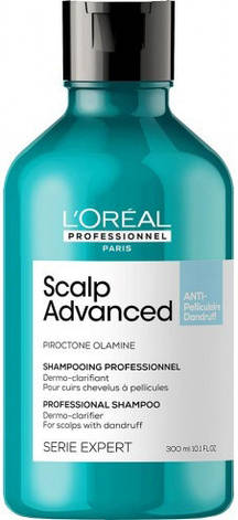 Шампунь проти лупи L'Oreal Professionnel Serie Expert Scalp Advanced Anti-Dandruff, 300 мл (3474637109387), фото 1