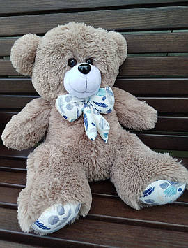 М'яка іграшка Ведмедик Зефір 50 см М'яка іграшка ведмідь Плюшевий ведмідь Плюшеве ведмежатко Капучіно