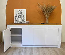 Великий комод LION Ларрі-1 Нiмфея альба/Дуб Аппалачи (LION-041009), фото 5