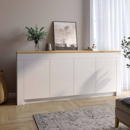 Великий комод LION Ларрі-1 Нiмфея альба/Дуб Артизан (LION-041045), фото 1