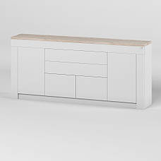 Великий комод LION Ларрі-2 Нiмфея альба/Самоа димчастий (LION-041068), фото 2